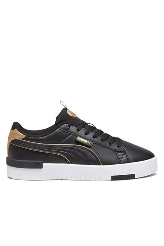 Puma 395085 Vikky V3 Metallic Shine Puma Black-Puma Gold Kadın Basketbol Ayakkabısı