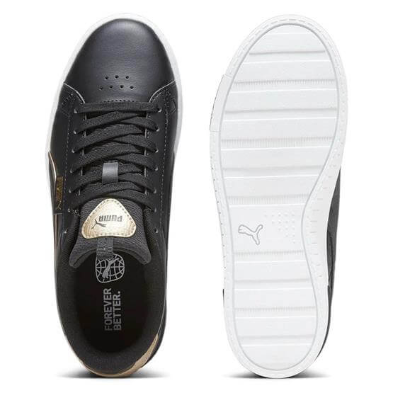 Puma 395085 Vikky V3 Metallic Shine Puma Black-Puma Gold Kadın Basketbol Ayakkabısı