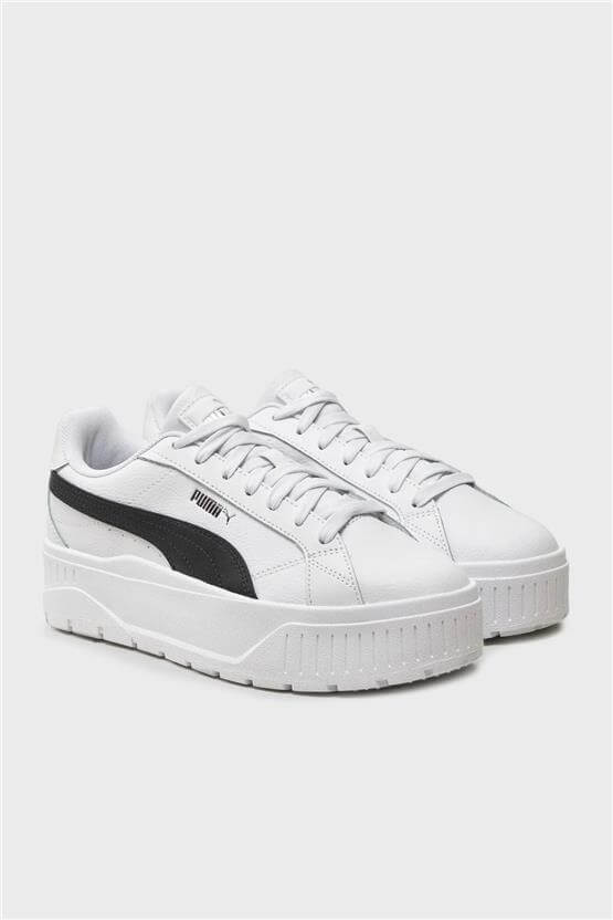 Puma 397456 03 Karmen Iı L Puma Whıte-Puma Black-Puma Sılver Zenne Yuruyus Ayakkabısı