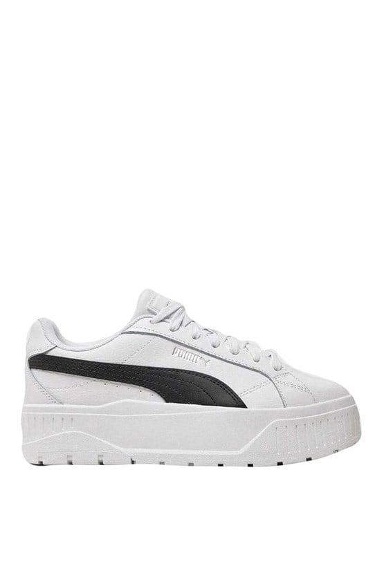 Puma 397456 03 Karmen Iı L Puma Whıte-Puma Black-Puma Sılver Zenne Yuruyus Ayakkabısı