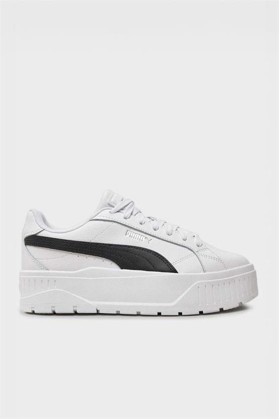 Puma 397456 03 Karmen Iı L Puma Whıte-Puma Black-Puma Sılver Zenne Yuruyus Ayakkabısı