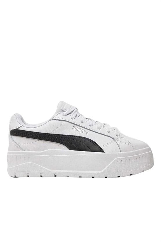 Puma 397456 03 Karmen Iı L Puma Whıte-Puma Black-Puma Sılver Zenne Yuruyus Ayakkabısı