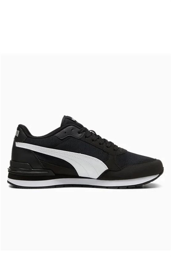 Puma 399666-01 St Runner V4 Mesh Puma Black-Puma Whıte-Puma Sılver Mrd Yuruyus Ayakkabısı