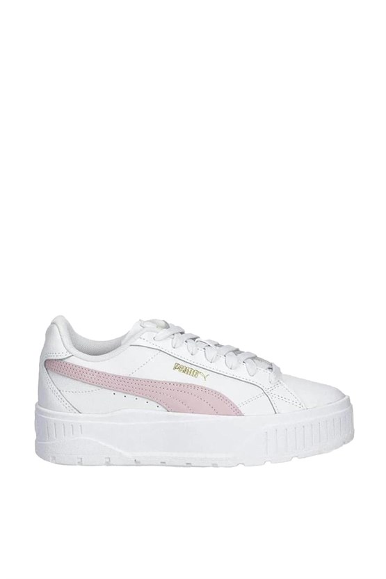 Puma 400612 01 Carına Street Blurrydreamsjr Puma Whıte-Rose Mauve-Cool Weather Zenne Yuruyus Ayakkabısı