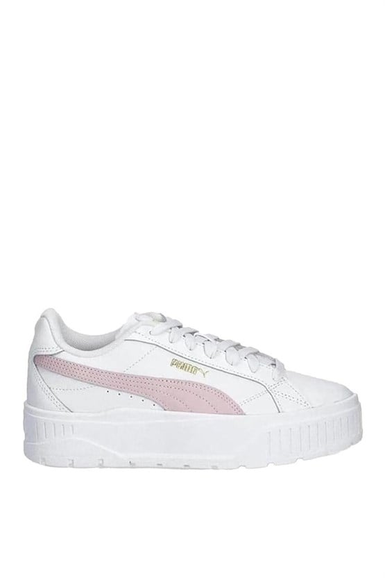Puma 400612 01 Carına Street Blurrydreamsjr Puma Whıte-Rose Mauve-Cool Weather Zenne Yuruyus Ayakkabısı
