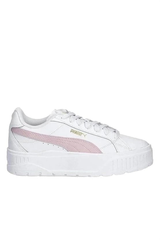 Puma 400612 01 Carına Street Blurrydreamsjr Puma Whıte-Rose Mauve-Cool Weather Zenne Yuruyus Ayakkabısı
