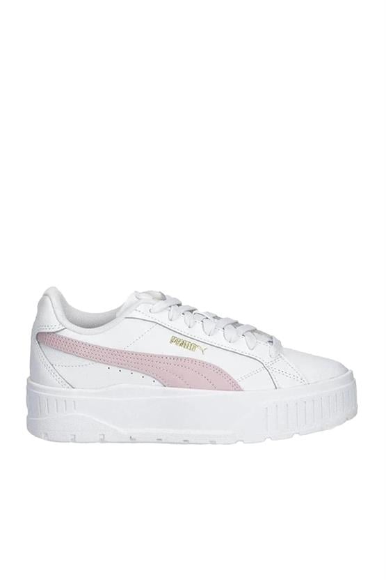 Puma 400612 01 Carına Street Blurrydreamsjr Puma Whıte-Rose Mauve-Cool Weather Zenne Yuruyus Ayakkabısı