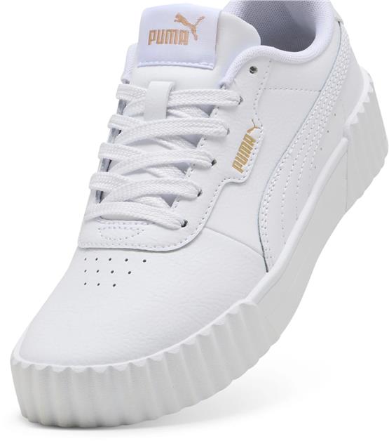 Puma 401476 01 Carına 3.0 Jr Puma Whıte-Puma Gold Zenne Yuruyus Ayakkabısı