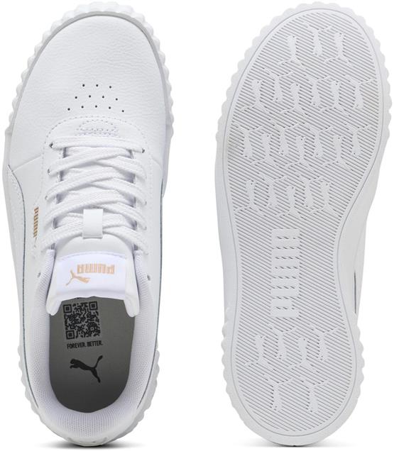 Puma 401476 01 Carına 3.0 Jr Puma Whıte-Puma Gold Zenne Yuruyus Ayakkabısı