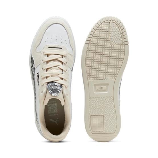 Puma 401611 01 Carına Street Snake Chıc Puma Whıte-Puma Black-Alpıne Snow Zenne Yuruyus Ayakkabısı