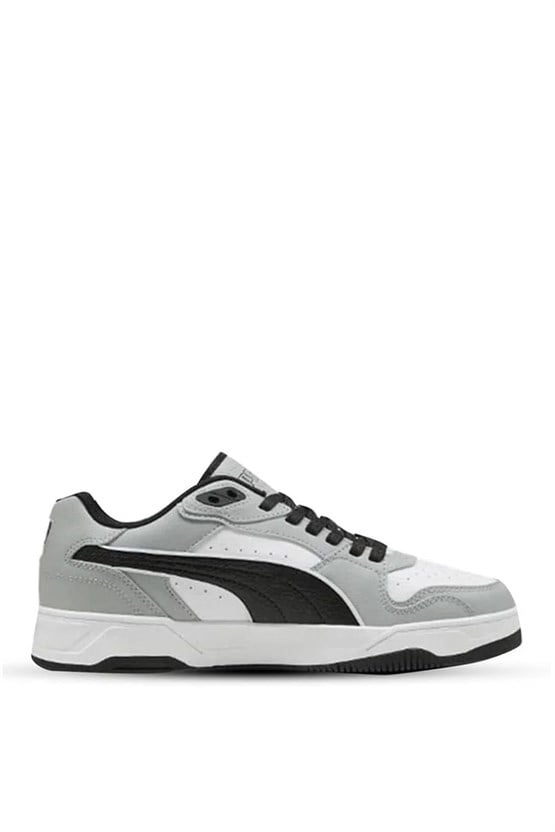 Puma 402586-06 Rbd Break Low Puma Whıte-Puma Black-Gray Unısex Sneaker Ayakkabı
