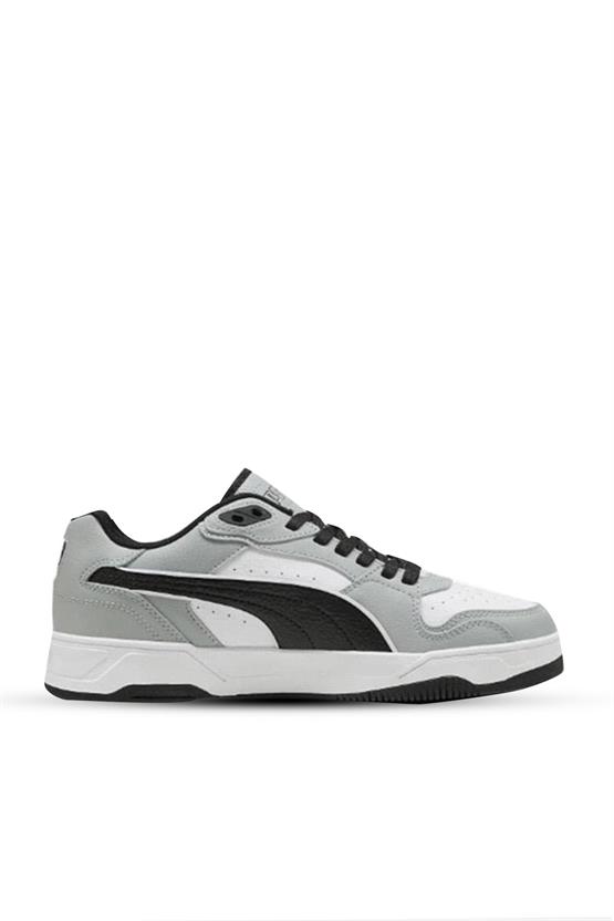 Puma 402586-06 Rbd Break Low Puma Whıte-Puma Black-Gray Unısex Sneaker Ayakkabı