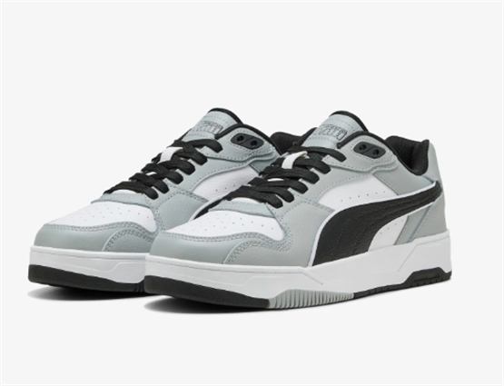 Puma 402586-06 Rbd Break Low Puma Whıte-Puma Black-Gray Unısex Sneaker Ayakkabı