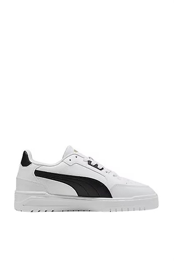Puma 402596-02 Puma Shuffle Downtown Puma Whıte-Puma Black-Puma Gold Unısex Sneaker Ayakkabı
