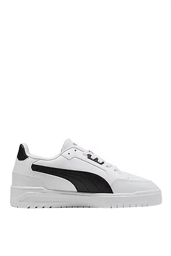 Puma 402596-02 Puma Shuffle Downtown Puma Whıte-Puma Black-Puma Gold Unısex Sneaker Ayakkabı