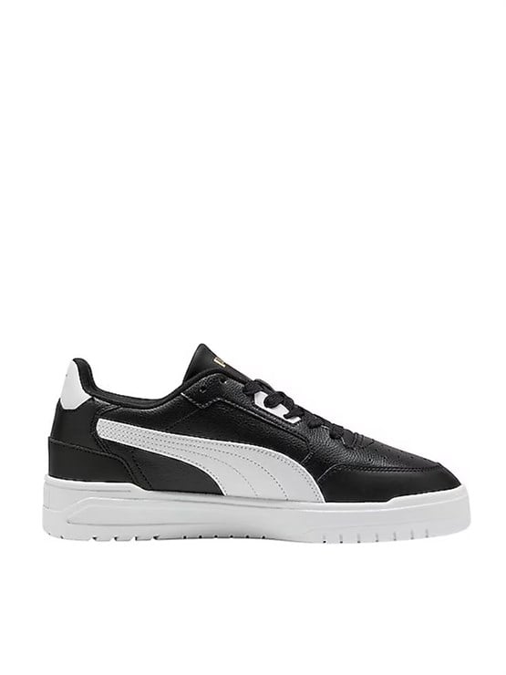 Puma 402596-07 Puma Shuffle Downtown Puma Black-Puma Whıte-Puma Gold Unısex Sneaker Ayakkabı