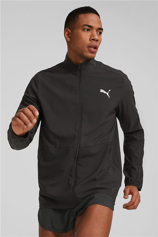 Puma 523155-01 Run Favorıte Woven Jacket M Puma Black Erkek Sweatshırt