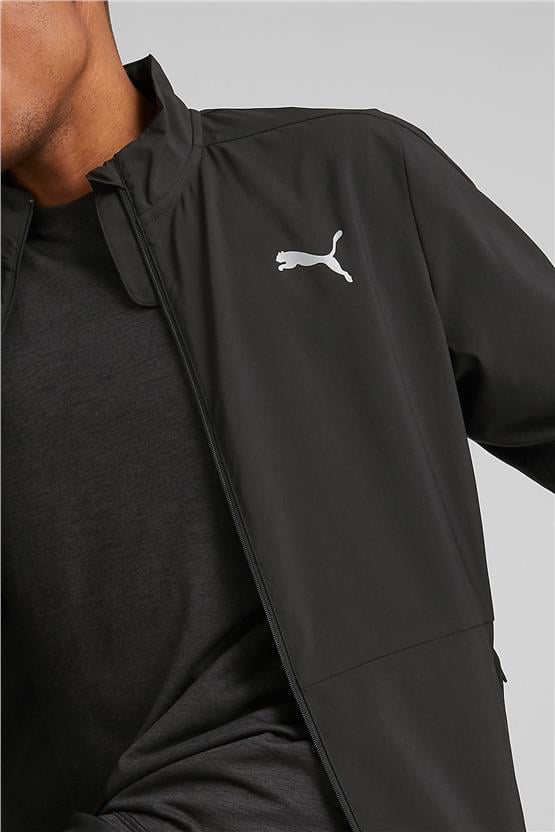 Puma 523155-01 Run Favorıte Woven Jacket M Puma Black Erkek Sweatshırt