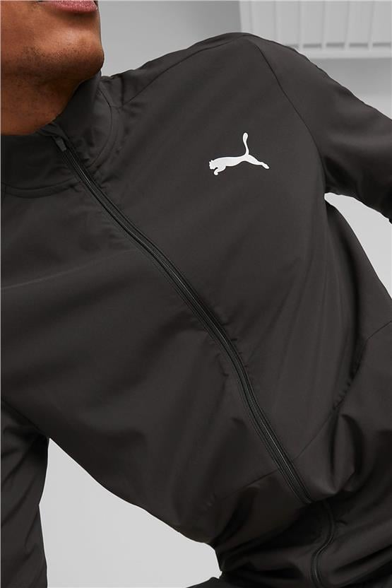 Puma 523155-01 Run Favorıte Woven Jacket M Puma Black Erkek Sweatshırt