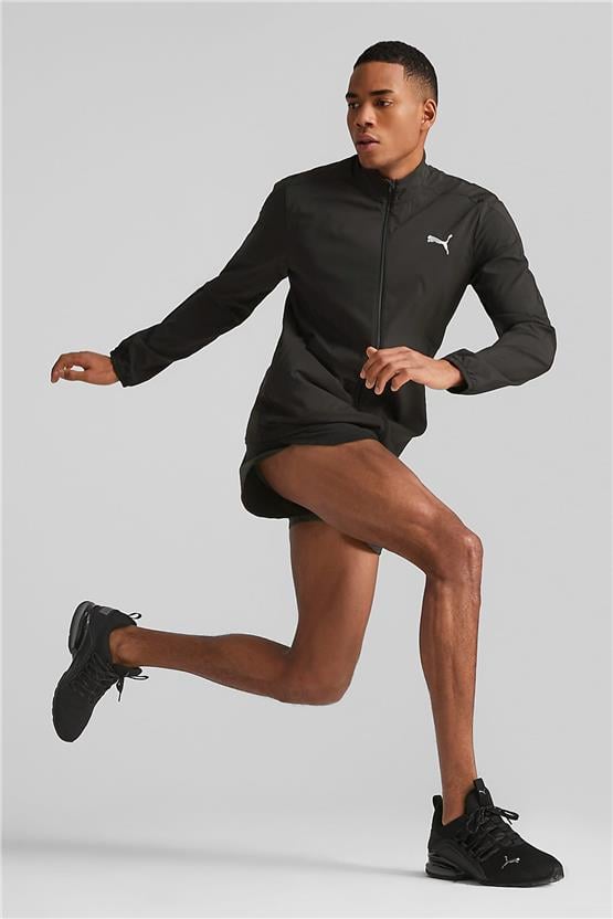 Puma 523155-01 Run Favorıte Woven Jacket M Puma Black Erkek Sweatshırt