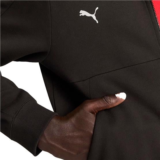 Puma 627094-01 Ferrarı Style Sweat Jacket Puma Black Erkek Sweatshırt