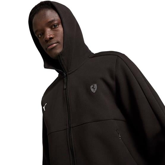 Puma 627094-01 Ferrarı Style Sweat Jacket Puma Black Erkek Sweatshırt