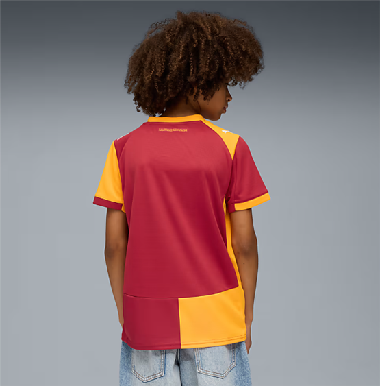 Puma 779818-01 Gsk Home Jersey R. Jr W/O S. Red Rhythm-Intense Orange Cocuk/Unısex Forma