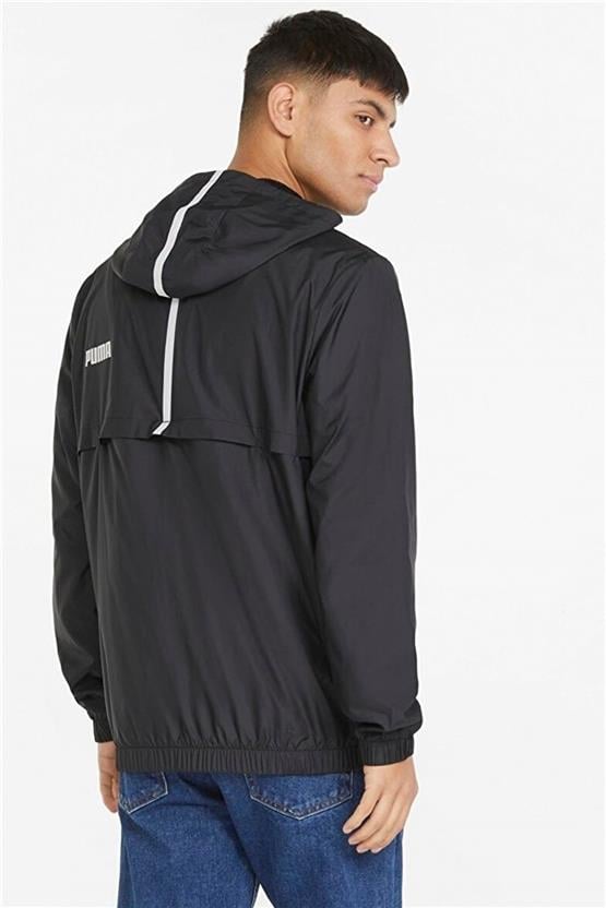 Puma 847484 01 Ess Solıd Wındbreaker Puma Black Erkek Esofman Ust
