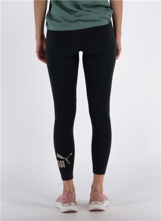 Puma 848307 41 Ess+ Metallıc Leggıngs Puma Black-Bronze Yetişkin Kadın Tayt