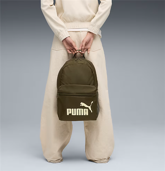 Puma 91164-21 Puma Phase Backpack Dark Olıve-Gold Moon Unısex Sırt Cantası