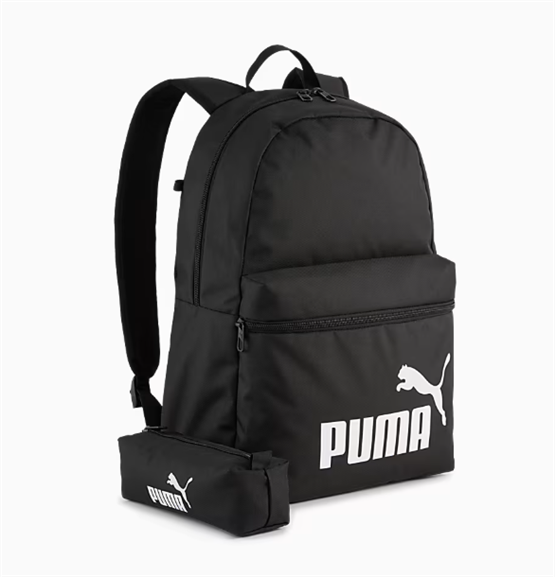 Puma 91191-01 Puma Phase Backpack Set Puma Black Unısex Sırt Cantası