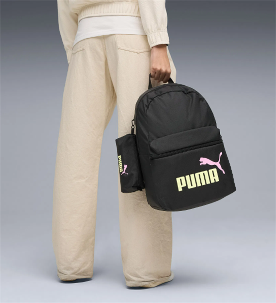 Puma 91191-04 Puma Phase Backpack Set Puma Black-Fızzy Lıght Unısex Sırt Cantası