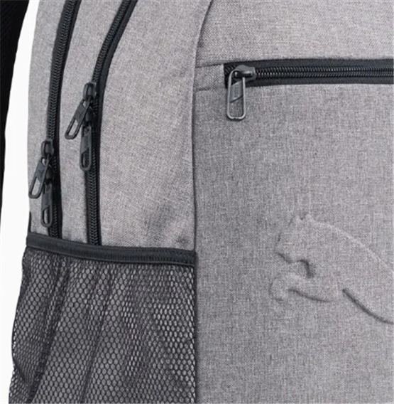 Puma 91350-01 Puma Buzz Heather Backpack Medıum Gray Heather Unısex Sırt Cantası