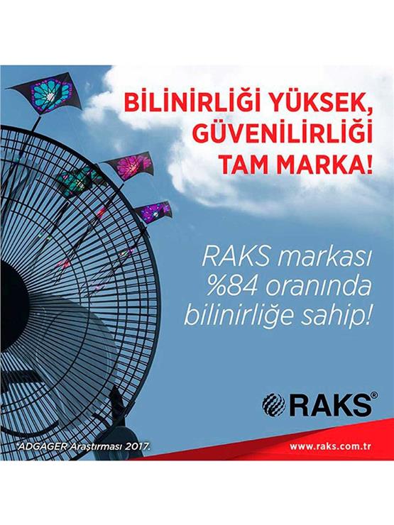 Raks Wf20 Power Sanayi Tipi Duvar Vantilatörü