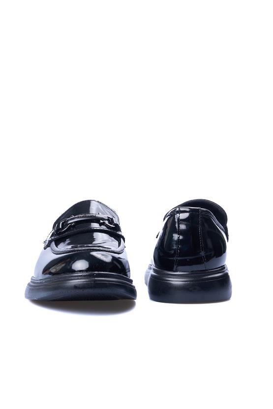 Rasgo R84 Siyah Rugan Erkek Ayakkabı