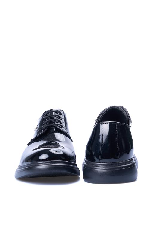 Rasgo R86 Siyah Rugan Erkek Ayakkabı