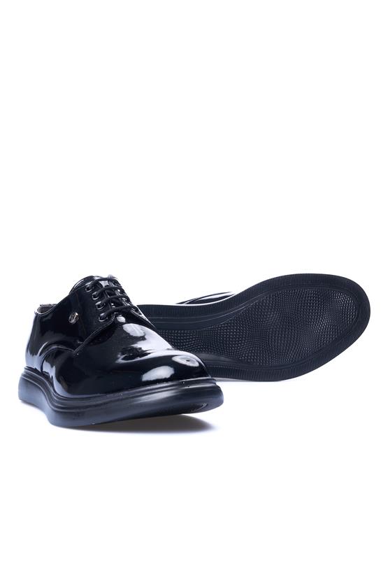 Rasgo R86 Siyah Rugan Erkek Ayakkabı