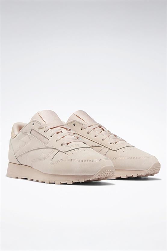 Reebok Classic Leather Ekru Kadın Sneaker Ayakkabı