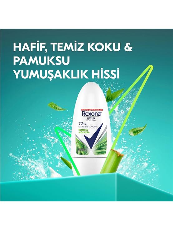 REXONA 50ML ROLL-ON BAMBOO ALOE