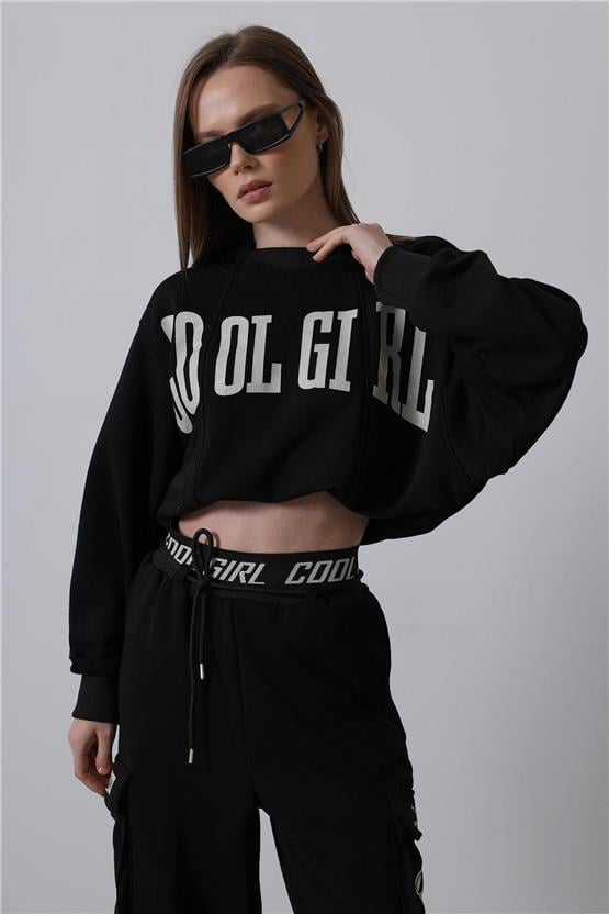 Reyon 36379 Siyah Yazılı Kadın Takim