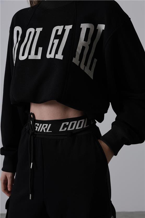 Reyon 36379 Siyah Yazılı Kadın Takim