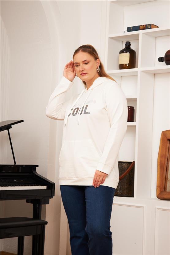 Rmg O6496 001 Siyah Kadın Sweatshirt 44-54