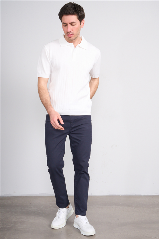 Rosso Y26 26052 Ekru Erkek Polo Yaka Polyelıt Trıko Tişört S-Xxl
