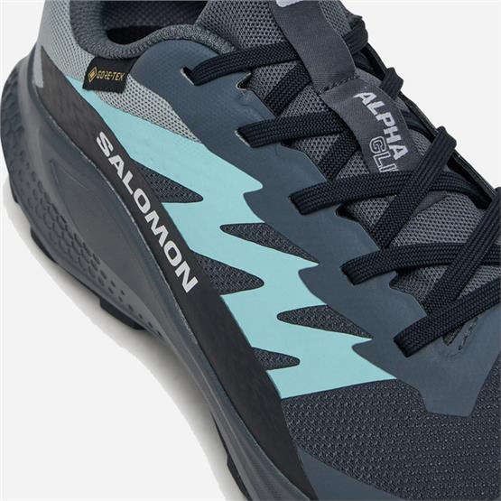 Salomon Alphaglıde Gore-Tex 8832 Turbulence/Aruba Blue/Dark Navy Zenne Patıka Kosusu Ayakkabısı