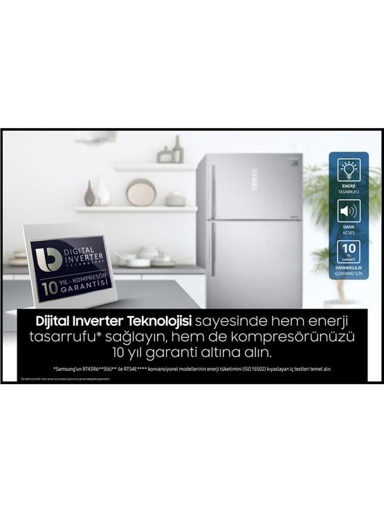 Samsung Rt50k6000ww/tr No- Frost Beyaz Buzdolabı