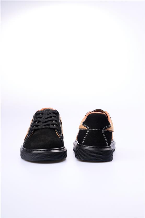 Seçil 1640 Siyah Nubuk Kadın Deri Ayakkabı