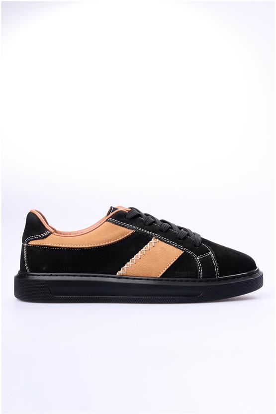 Seçil 1640 Siyah Nubuk Kadın Deri Ayakkabı