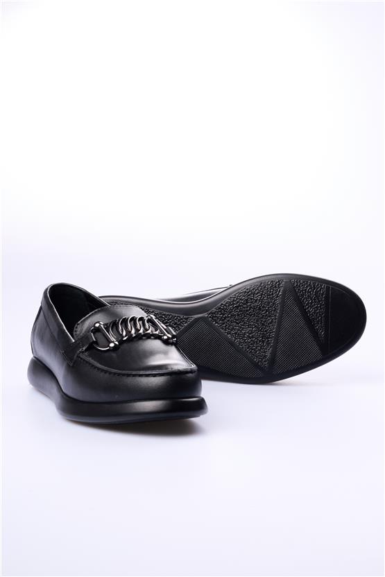 Seçil 302 Siyah Kadın Deri Ayakkabı