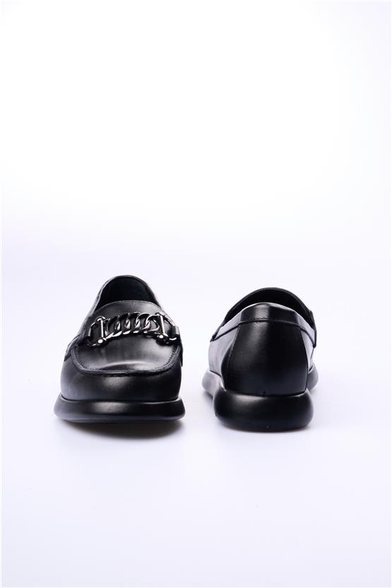 Seçil 302 Siyah Kadın Deri Ayakkabı