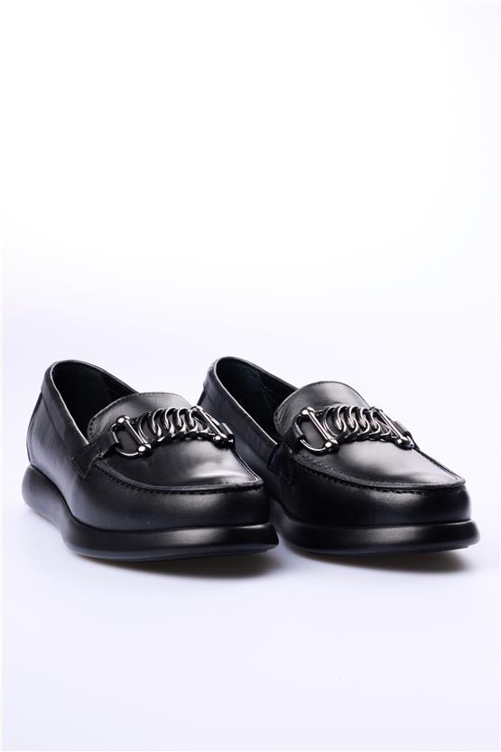 Seçil 302 Siyah Kadın Deri Ayakkabı